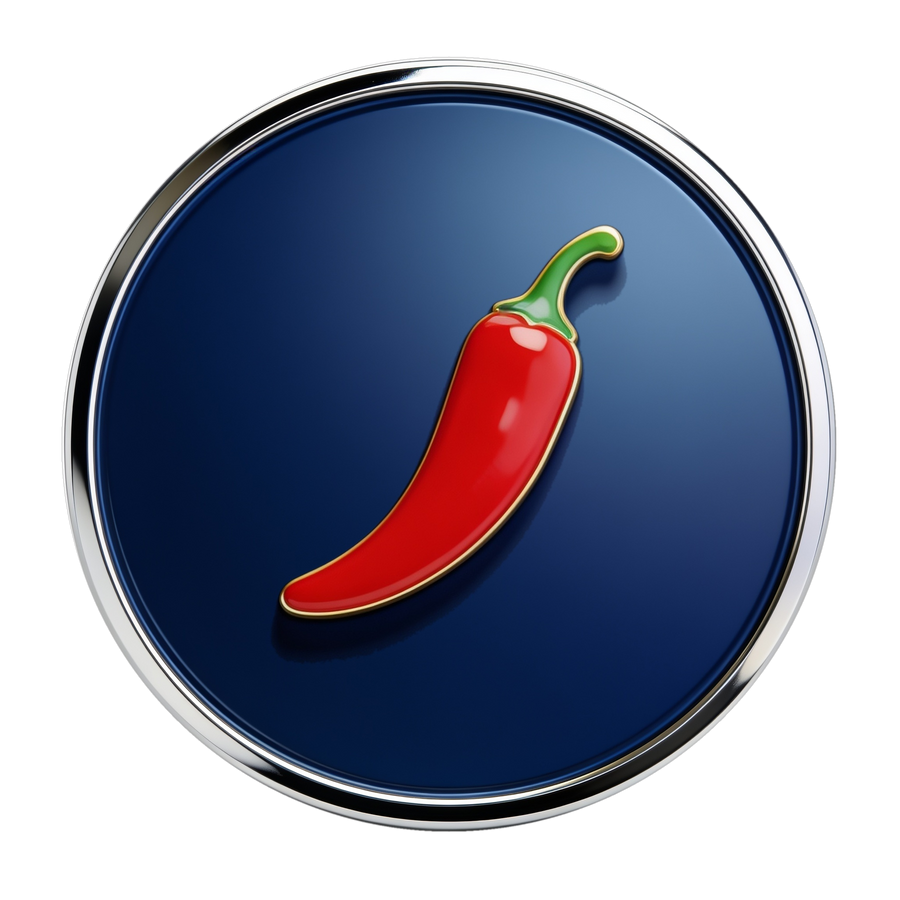 Spicy & Hot attribute medallion