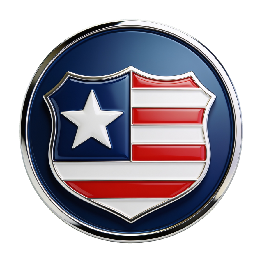 American Import badge medallion