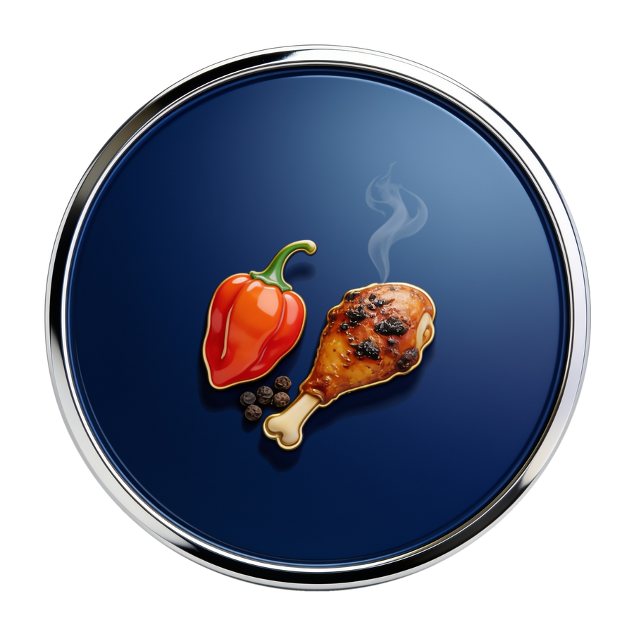 Jerk attribute medallion