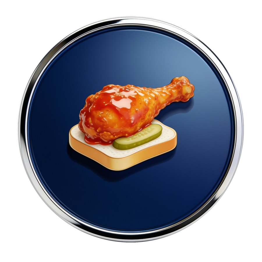 Nashville Hot attribute medallion