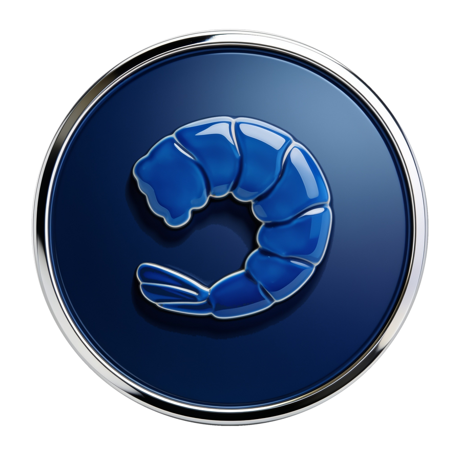 Seafood attribute medallion