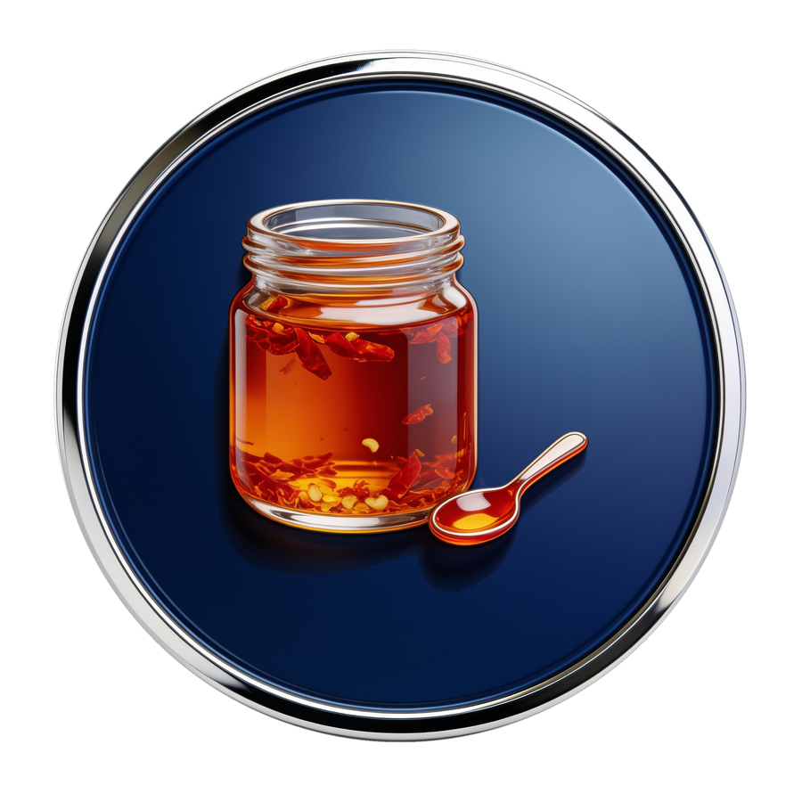 Chilli Oil attribute medallion