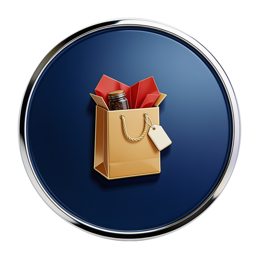 Gift Ideas attribute medallion
