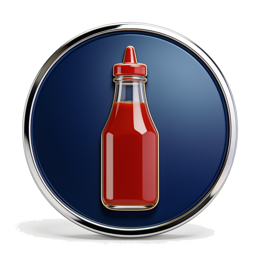 Ketchup category attribute medallion — Rub Hub