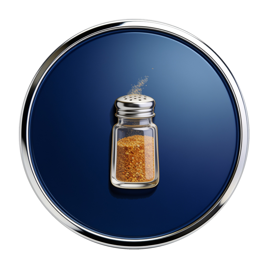 Seasonings attribute medallion