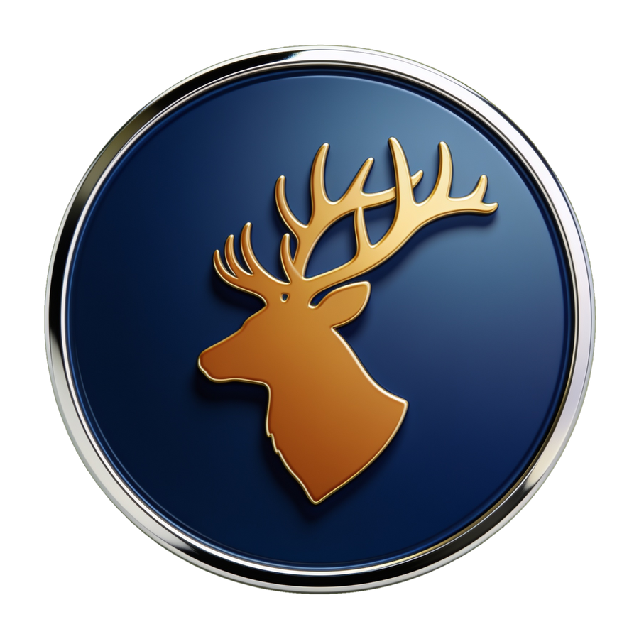 Venison attribute medallion
