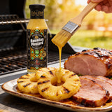 Cobra Chilli Hawaiian Mustard Sauce Mild 250ml Condiment — mustard sauce glazed over grilled pineapple and ham