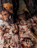 12 Bones Smokehouse by Bryan & Angela King hardback cookbook — Beef and Pork chapter opener with smoked pork