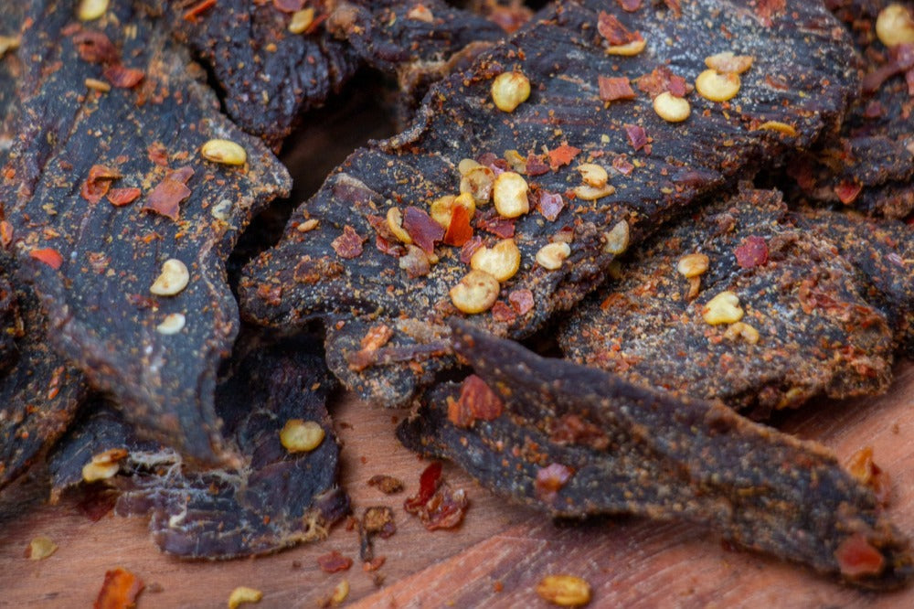 3099 Jerky Chilli Beef Jerky - chilli marinated Australian beef jerky strips