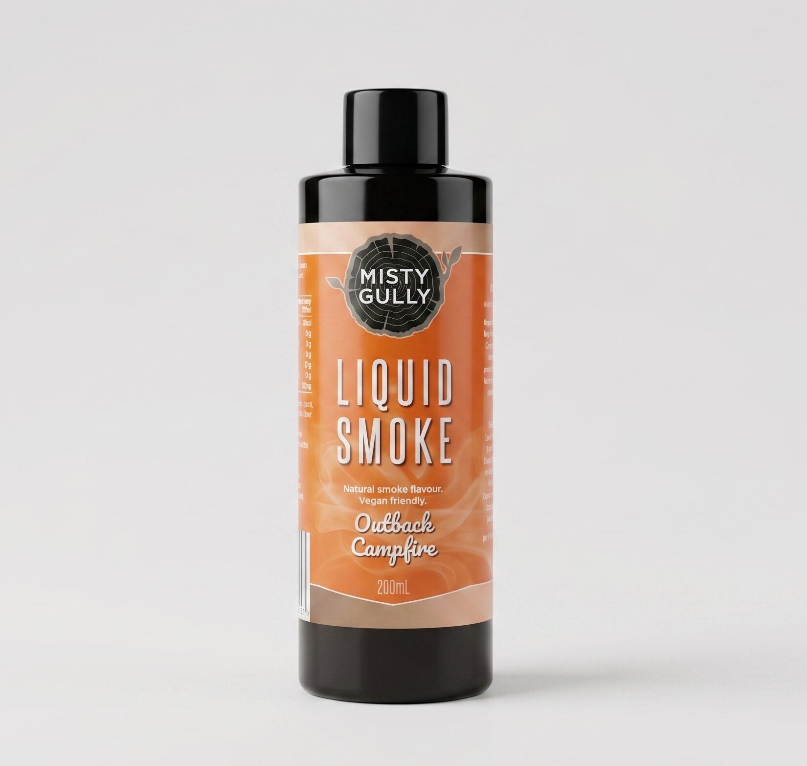 Misty Gully Liquid Smoke Outback Campfire 200ml bottle