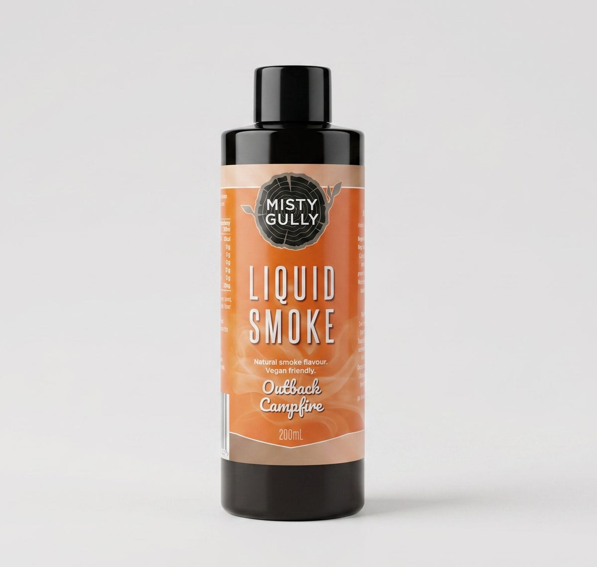 Misty Gully Liquid Smoke Outback Campfire 200ml bottle