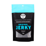 3099 Jerky Original Beef Jerky 50g beef jerky — front of the pack on a transparent background