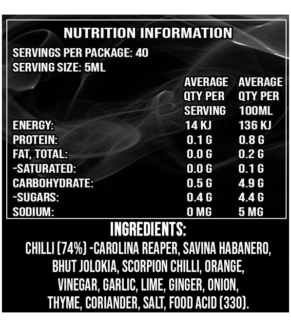 Uncle Mungos Covid-19 ingredients