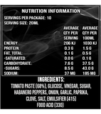 Uncle Mungos Habanero Ketchup ingredients