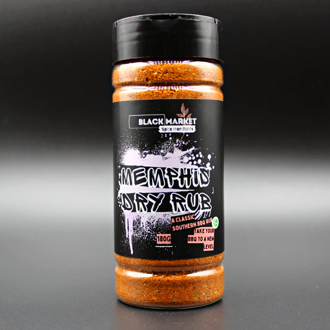 BLACK MARKET SPICE MERCHANTS: Memphis Dry Rub - 160g