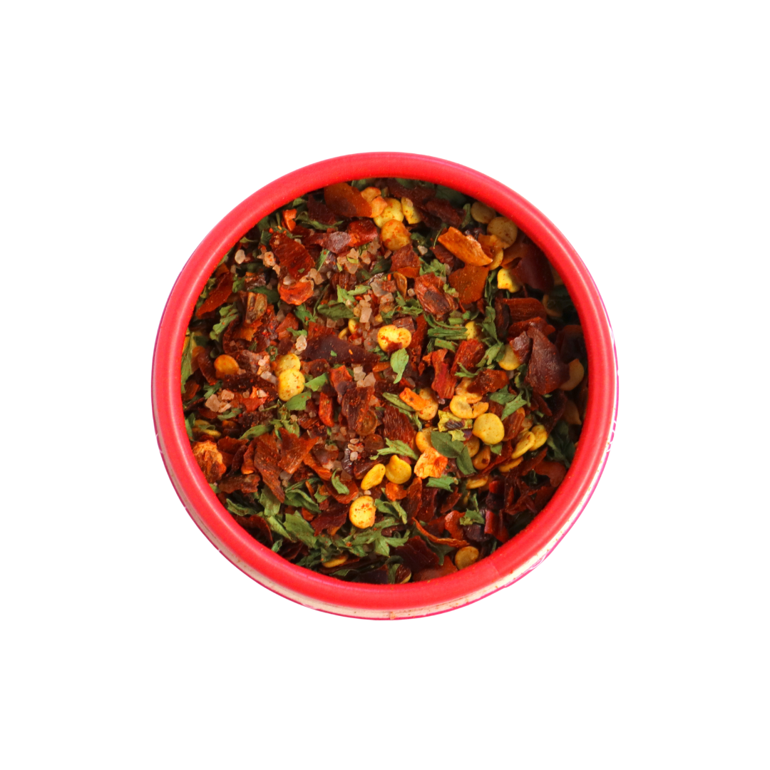 Spicetub Chilli Scrambled Egg Mix flavour and usage information