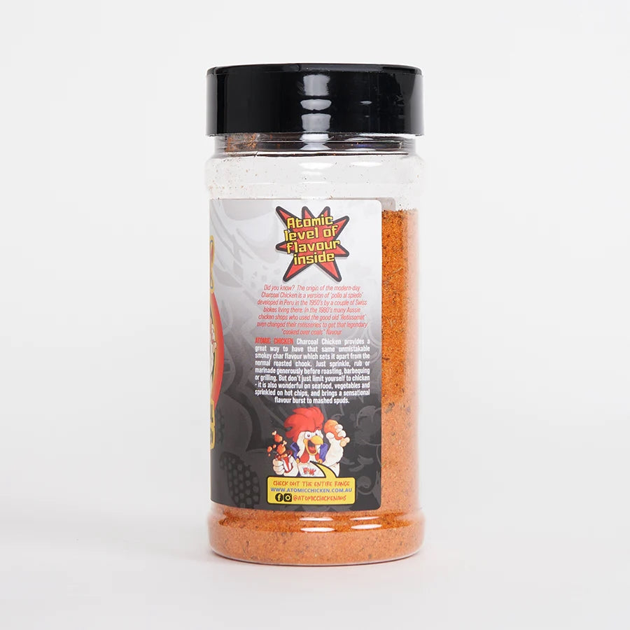 ATOMIC CHICKEN: Charcoal Chicken Seasoning Rub – 280g