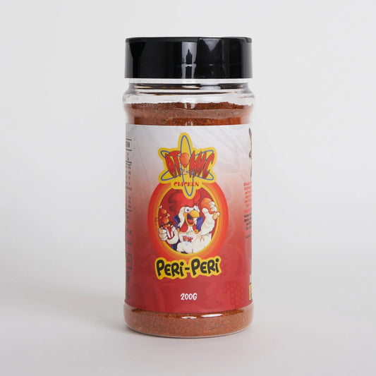 ATOMIC CHICKEN: Chicken Peri Peri Seasoning Rub – 200g