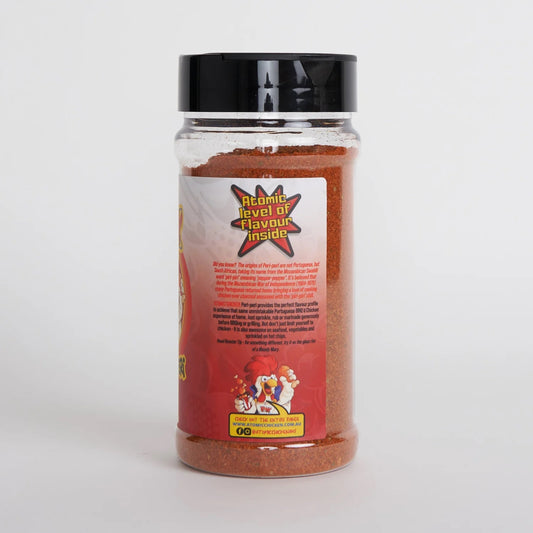 ATOMIC CHICKEN: Chicken Peri Peri Seasoning Rub – 200g