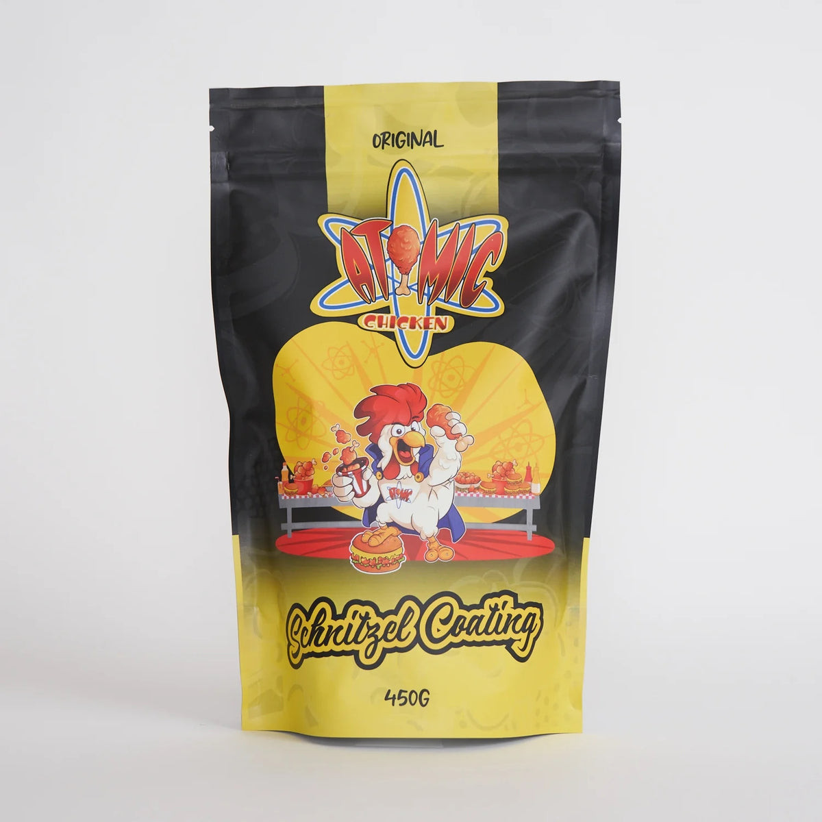 ATOMIC CHICKEN: Chicken Schnitzel Original Coating – 450g
