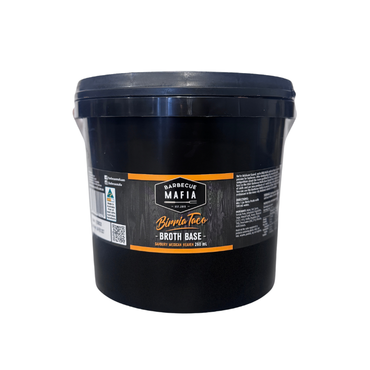BBQ Mafia Birria Taco Broth Base 3 Litre