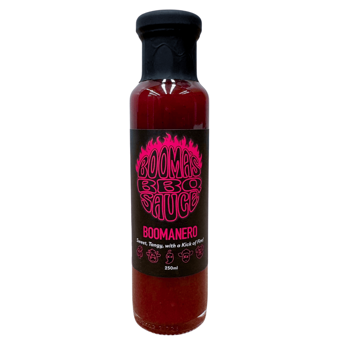 Booma's BBQ Boomenero Spicy BBQ Sauce 250ml