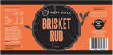 Misty Gully Brisket Rub ingredients label