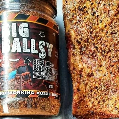 BULLDOZER BBQ: Big Ballsy Beef Rib & Brisket Rub – 210g