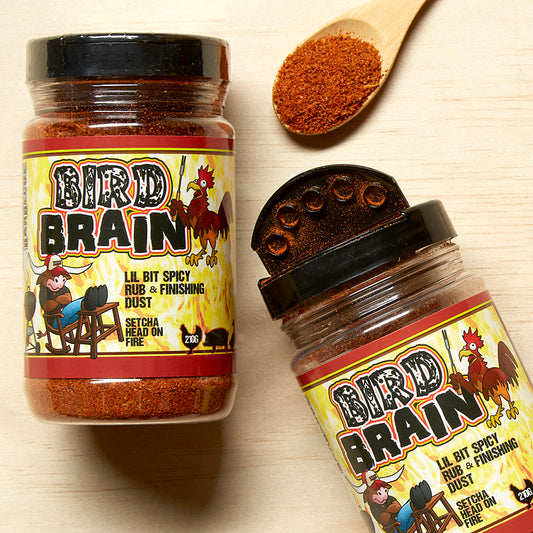 BULLDOZER BBQ: Bird Brain Chicken Rub – 210g