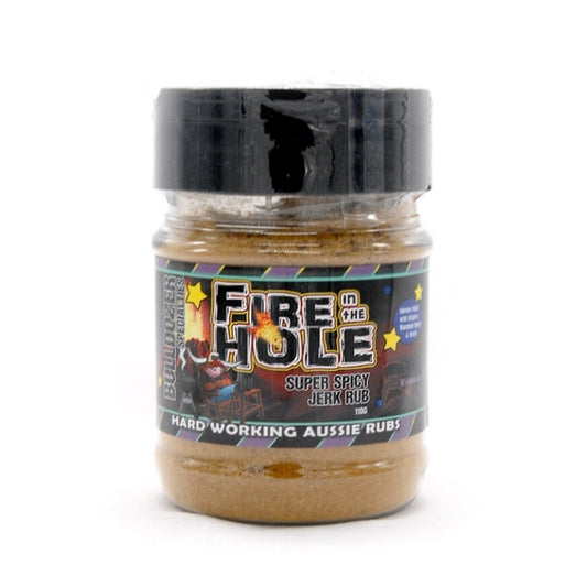 BULLDOZER BBQ: Fire in the Hole Caribbean Rub – 110g