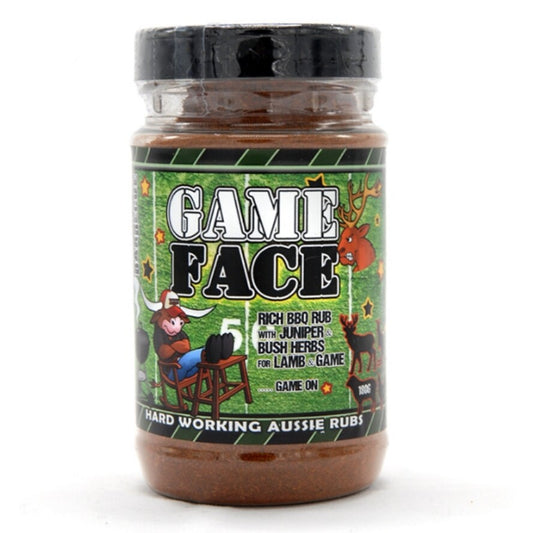 BULLDOZER BBQ: Game Face Rub – 180g