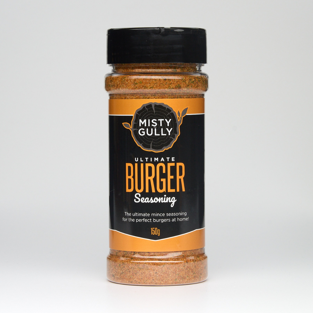 Misty Gully Burger Seasoning shaker