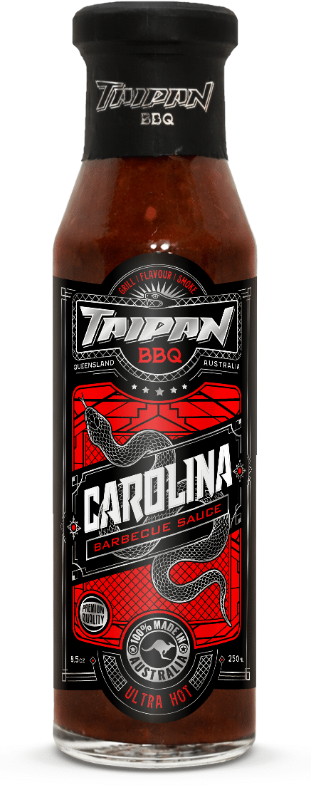 Taipan BBQ Carolina ultra hot BBQ sauce 250ml