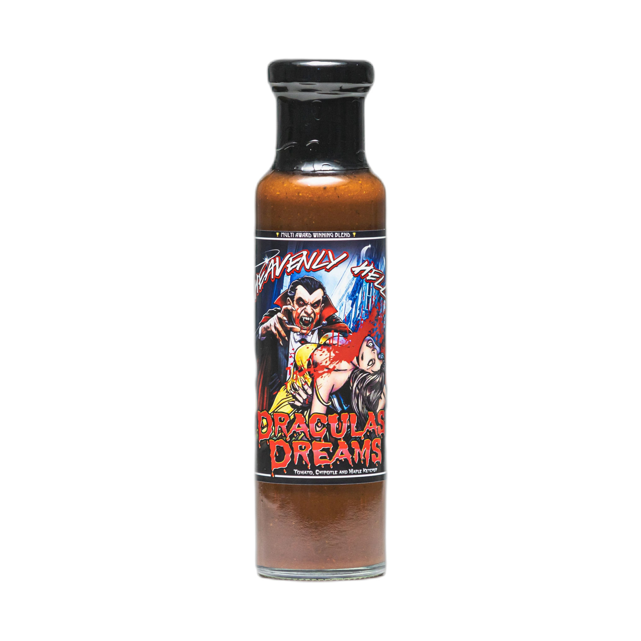 Heavenly Hell Draculas Dreams Smoky Chipotle Ketchup 250ml bottle