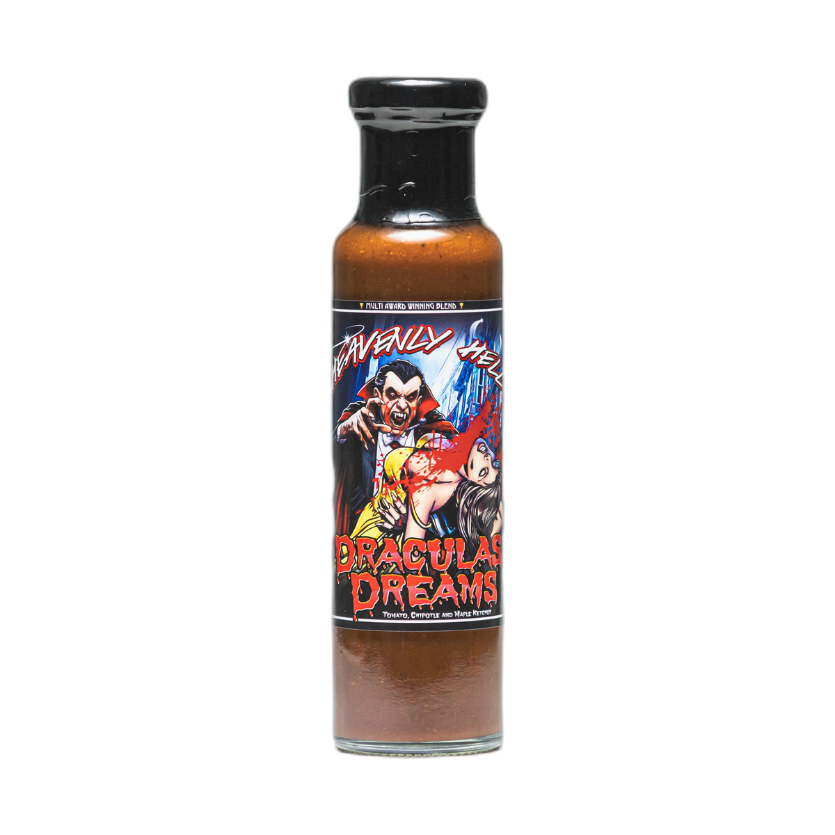Heavenly Hell Draculas Dreams Smoky Chipotle Ketchup 250ml bottle