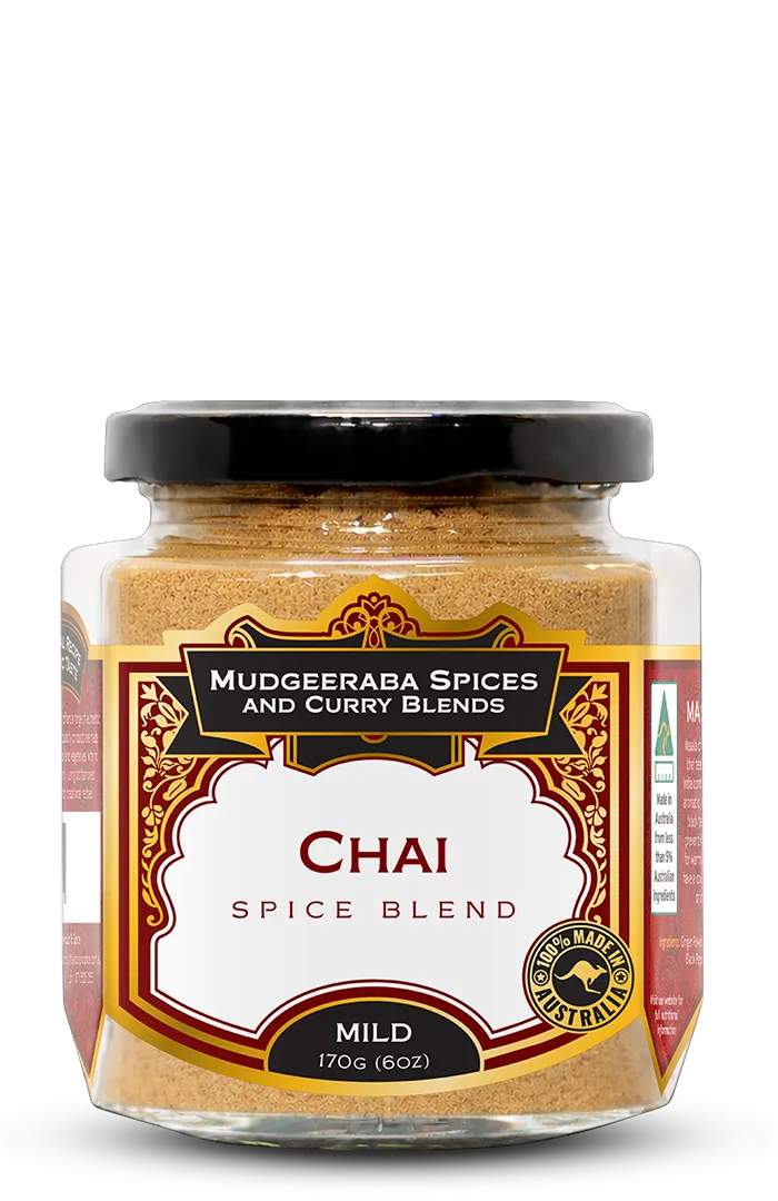 Mudgeeraba Spices Chai Spice Masala 170g jar