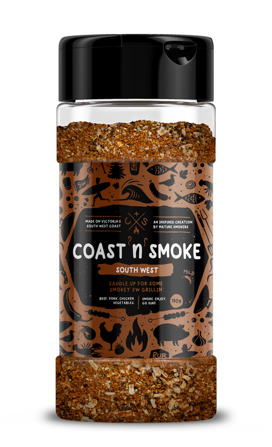 COAST N SMOKE: South West Rub – 180g