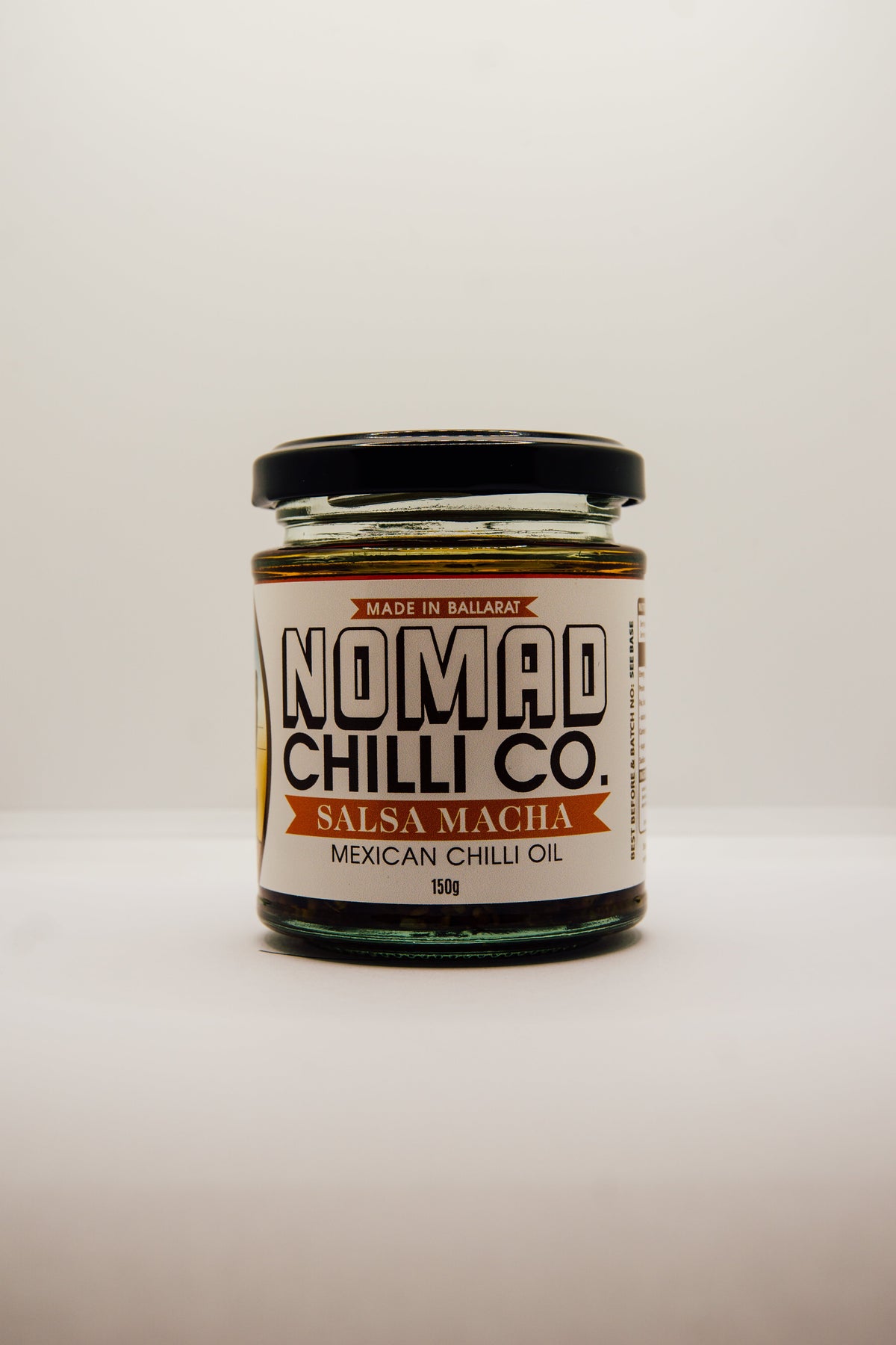 Nomad Chilli Co Salsa Macha Mexican crispy chilli oil 150g