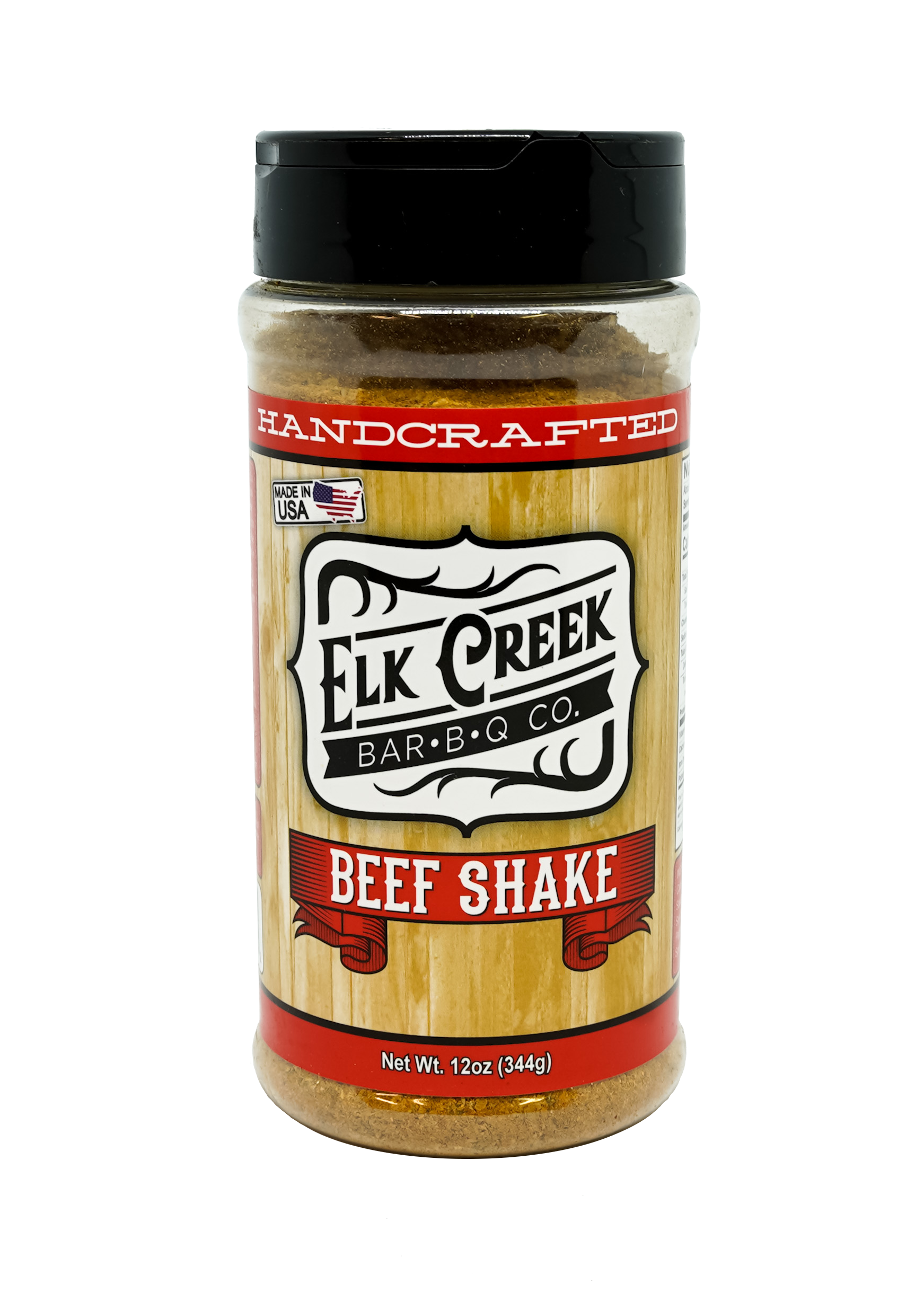 Elk Creek Beef Shake Steak Seasoning 340g shaker