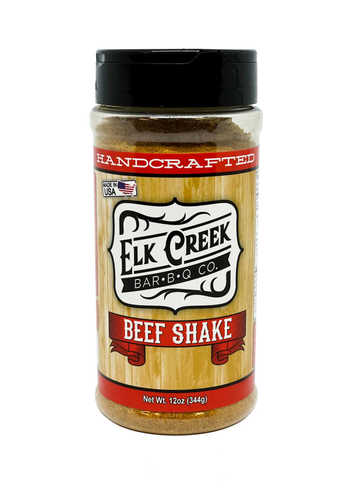 Elk Creek Beef Shake Steak Seasoning 340g shaker