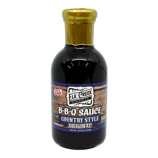 ELK CREEK: Country Style Original BBQ Sauce - 479ml