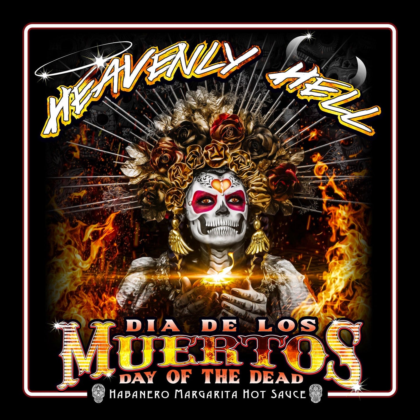 Heavenly Hell Dia De Los Muertos
