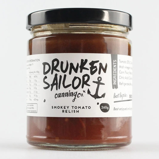 DRUNKEN SAILOR: Smokey Tomato Relish – 260g