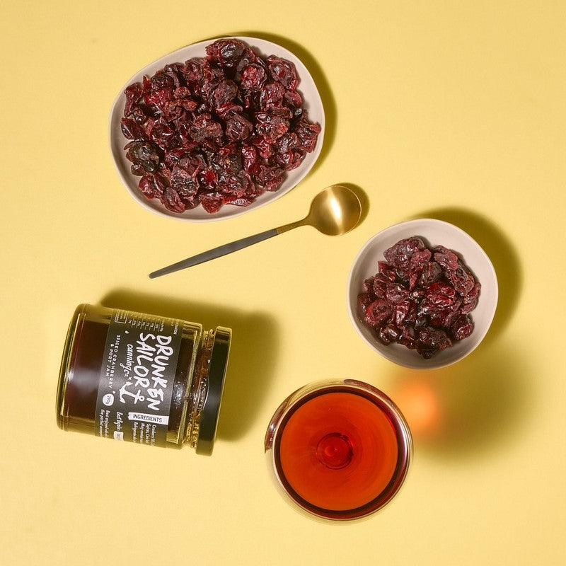 DRUNKEN SAILOR: Spiced Cranberry & Port Jam – 290g