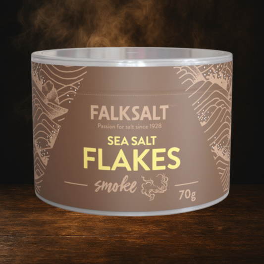 FALKSALT: Sea Salt Flakes Hickory Smoke - 70g