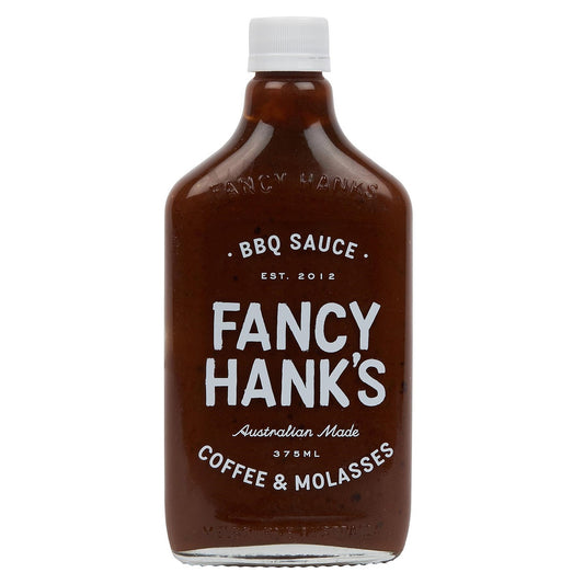 FANCY HANKS: BBQ Sauce Coffee & Molasses – 375ml