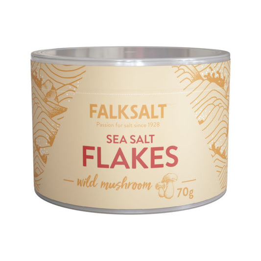 FALKSALT: Sea Salt Flakes Wild Mushroom - 70g