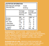 Proud Phoenix & Co Pork Chilli Jam nutrition information, ingredients and suggested uses