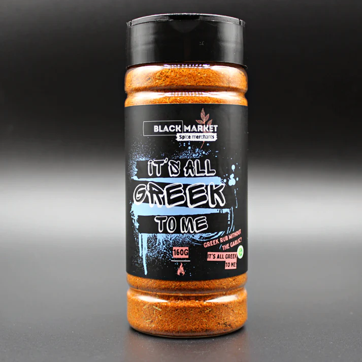 BLACK MARKET SPICE MERCHANTS: Its all Greek to Me - 160g