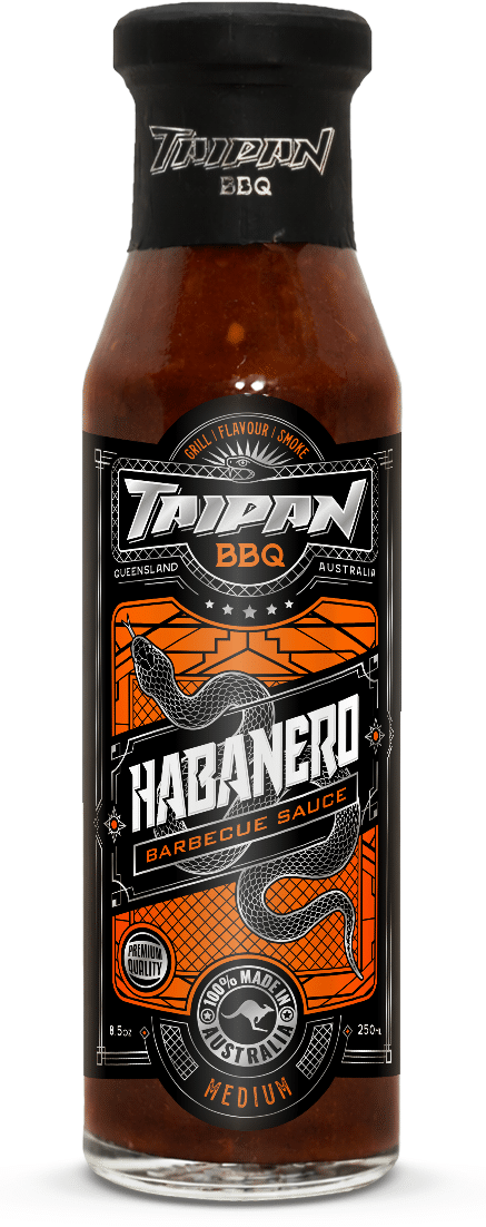 Taipan BBQ Habanero medium BBQ sauce 250ml